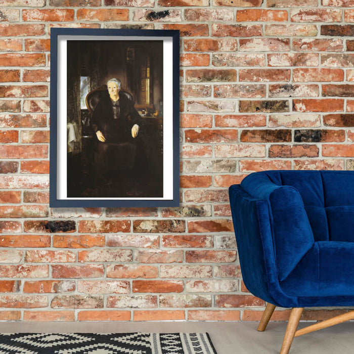 George Bellows - Portrait of My Mother No. 1 (1920)