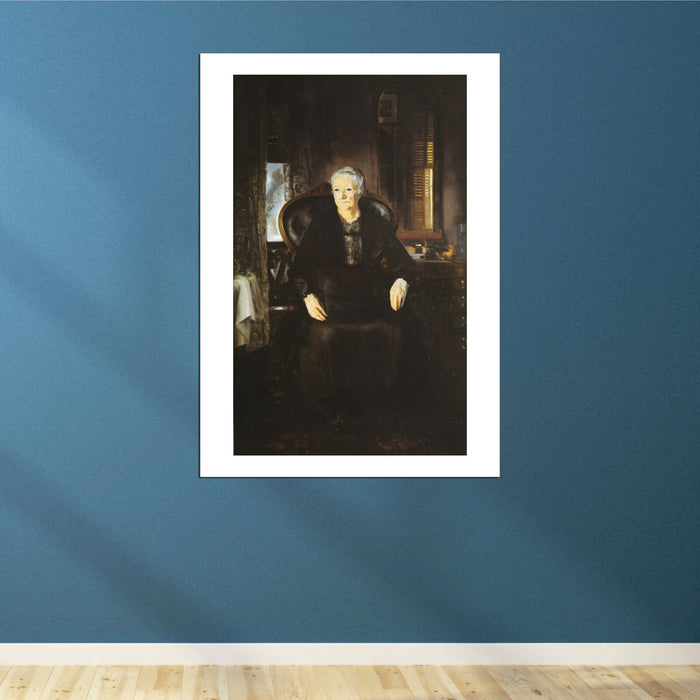 George Bellows - Portrait of My Mother No. 1 (1920)