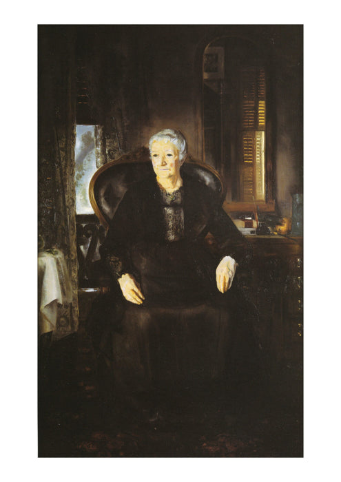 George Bellows - Portrait of My Mother No. 1 (1920)