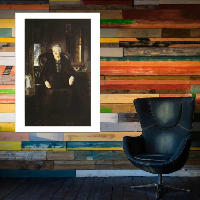 George Bellows - Portrait of My Mother No. 1 (1920)