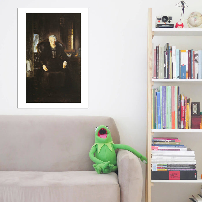 George Bellows - Portrait of My Mother No. 1 (1920)