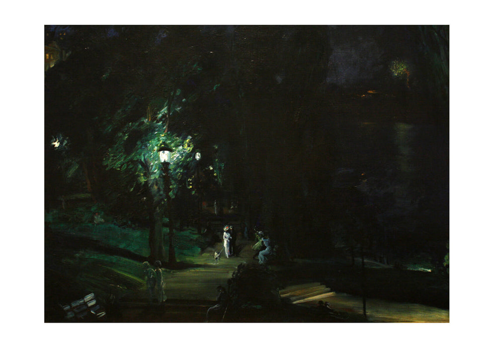 George Bellows - Summer Night Riverside Drive (1909)