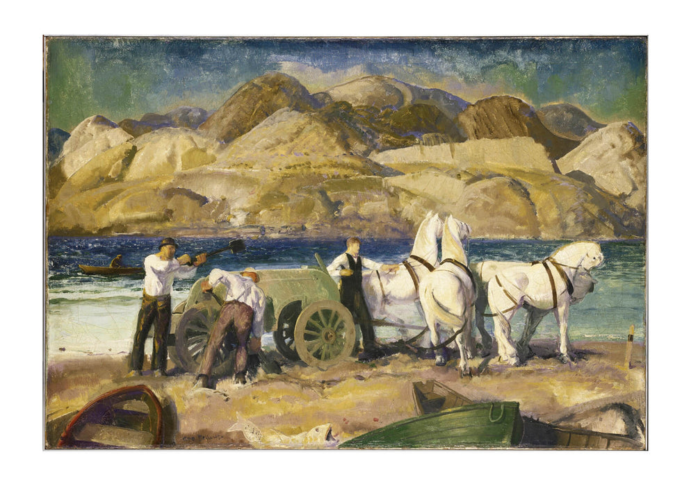 George Bellows - The Sand Cart