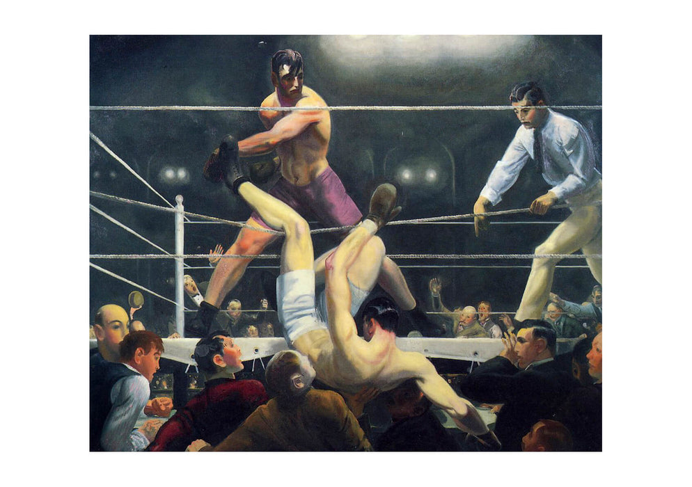 George Bellows Dempsey and Firpo