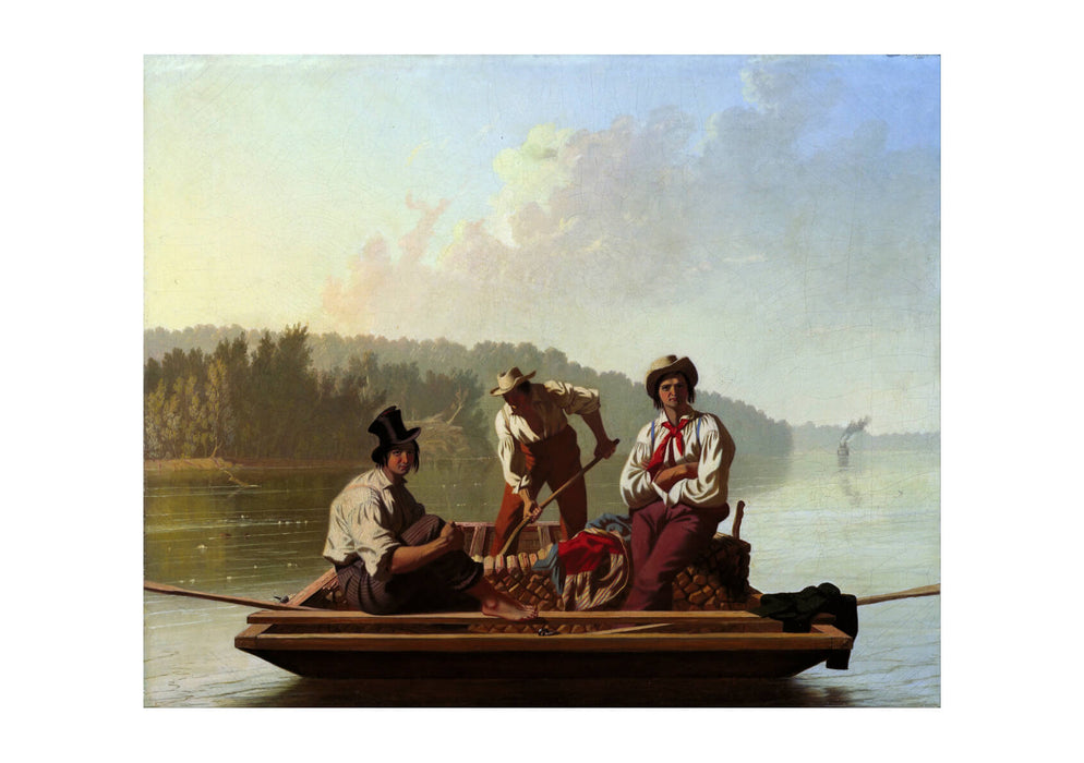 George Caleb Bingham - Boatmen On The Missouri