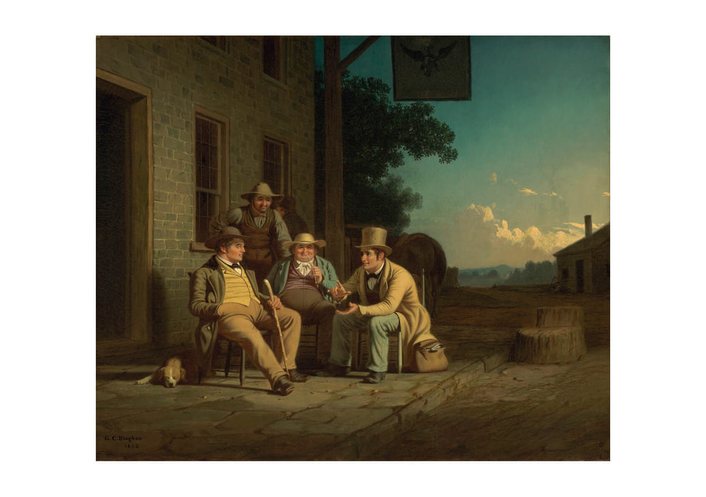 George Caleb Bingham - Canvassing For A Vote