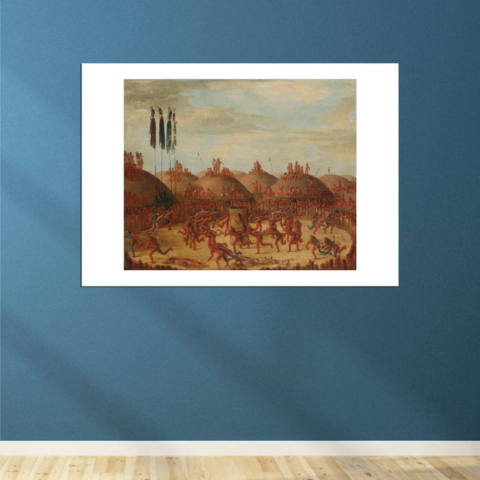 George Catlin - The Last Race Mandan O-Kee-Pa Ceremony