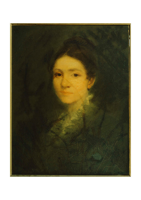 George Fuller - Portrait Of Mrs. Aaron Fuller