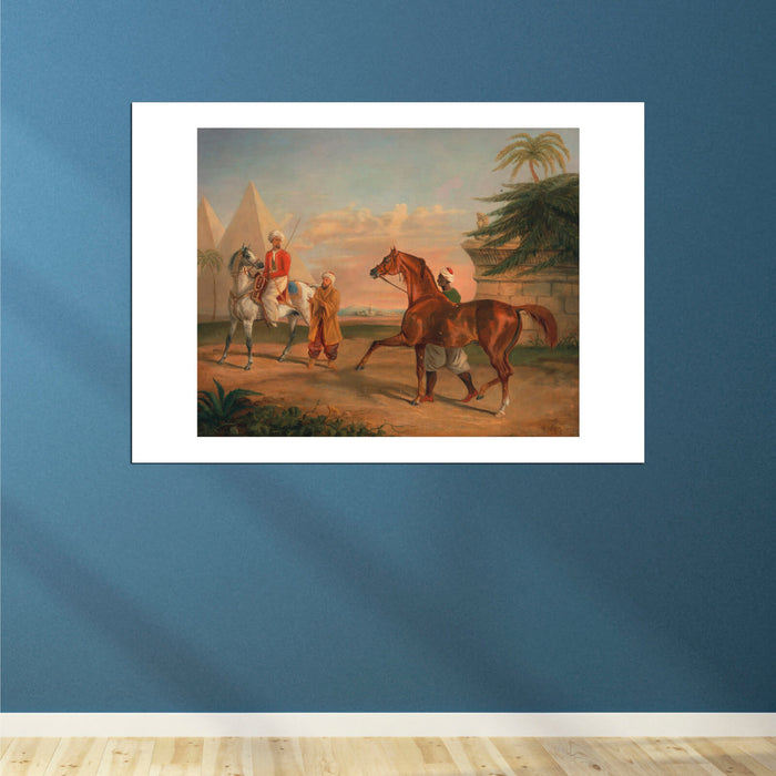 George Henry Laporte - An Arabian Stallion