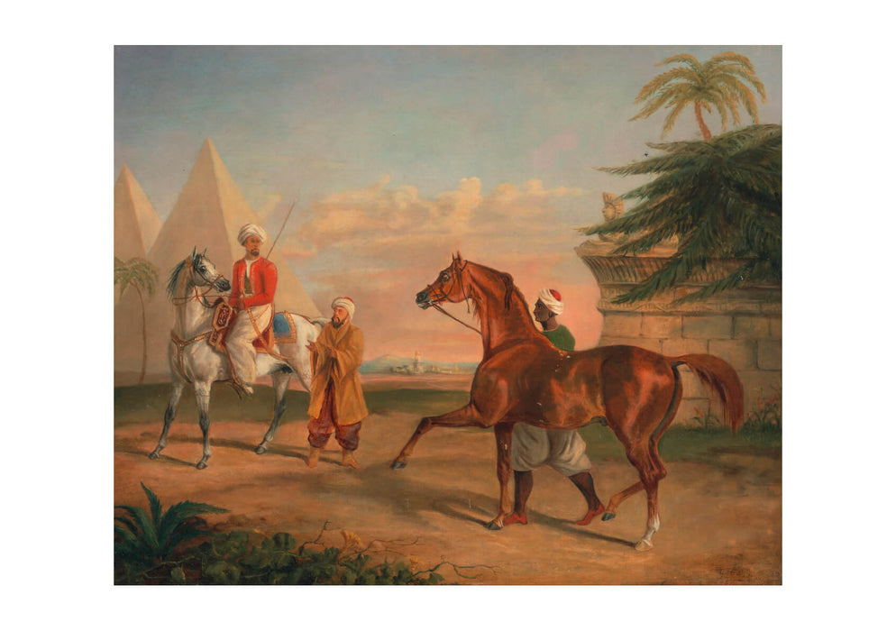 George Henry Laporte - An Arabian Stallion