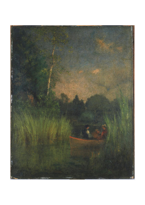 George Inness - Dusk In The Rushes Alexandria Bay
