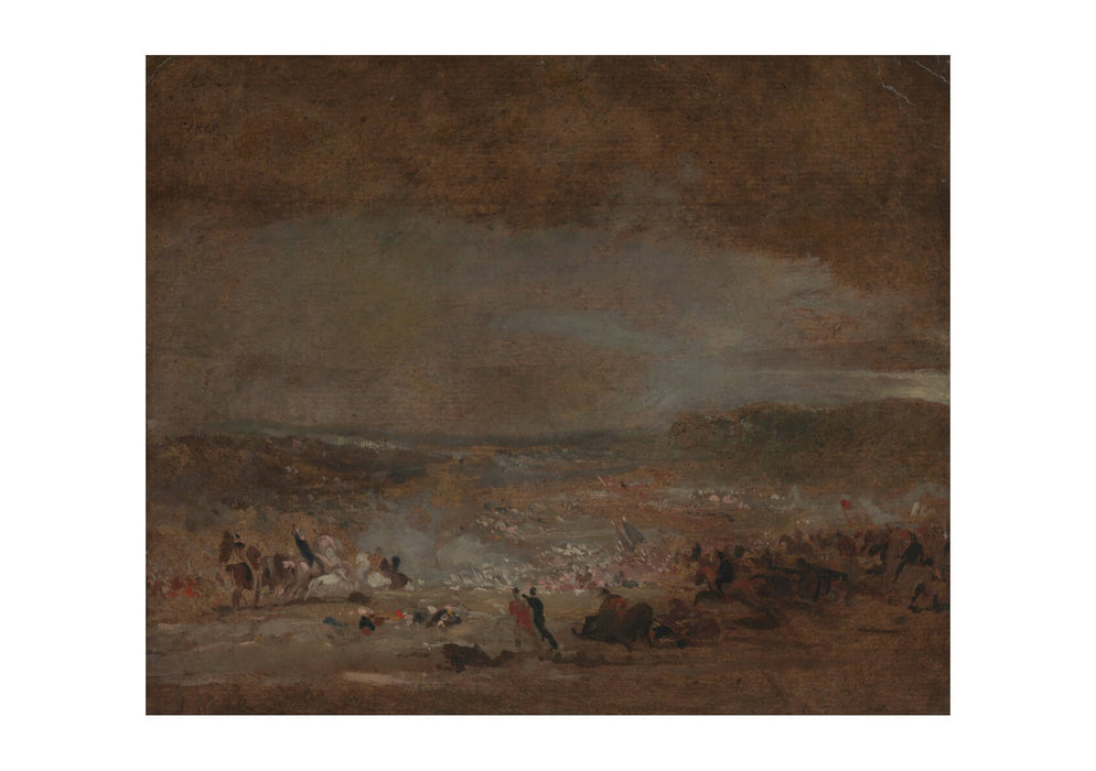 George Jones - Study For 'battle Of Waterloo'