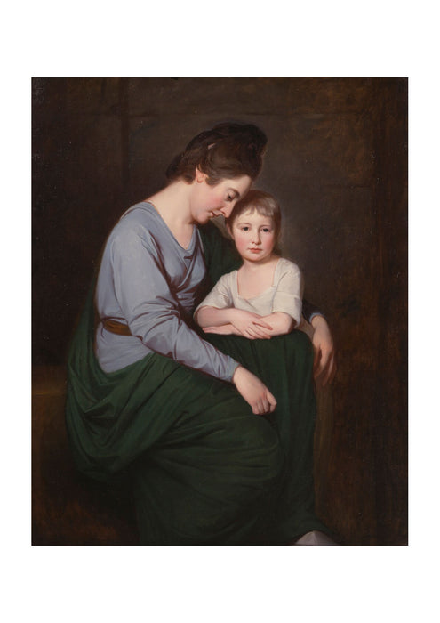 George Romney - Ann Wilson With Her Daughter Sybil