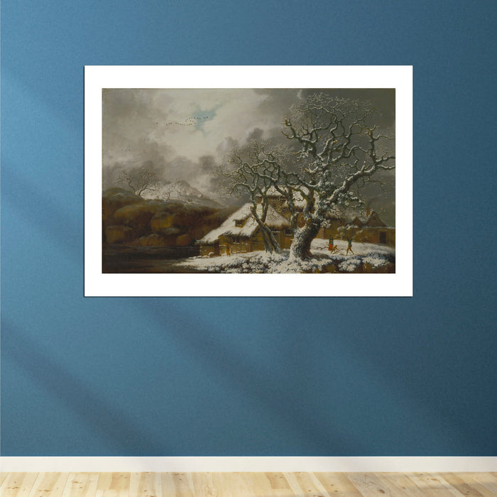 George Smith - A Winter Landscape