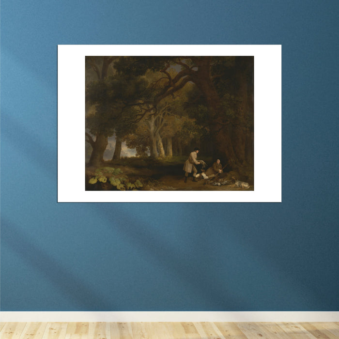 George Stubbs - A Repose after Shooting