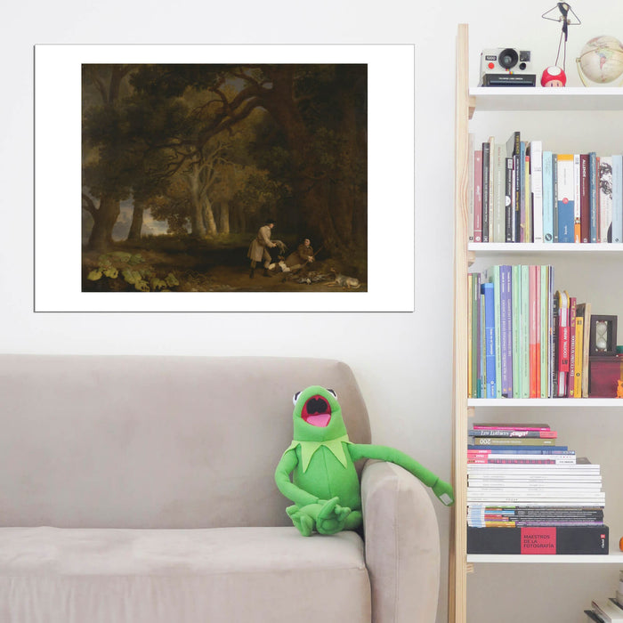 George Stubbs - A Repose after Shooting
