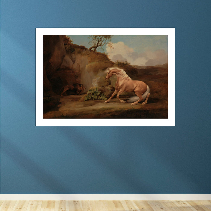 George Stubbs - Horse Frightened By A Lion 2416309