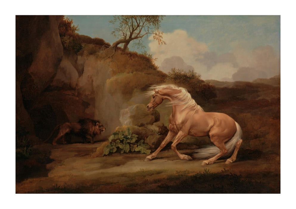George Stubbs - Horse Frightened By A Lion 2416309