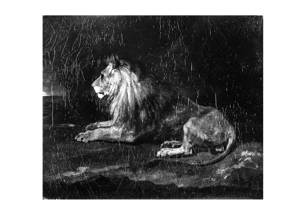 George Stubbs - Lion in Repose