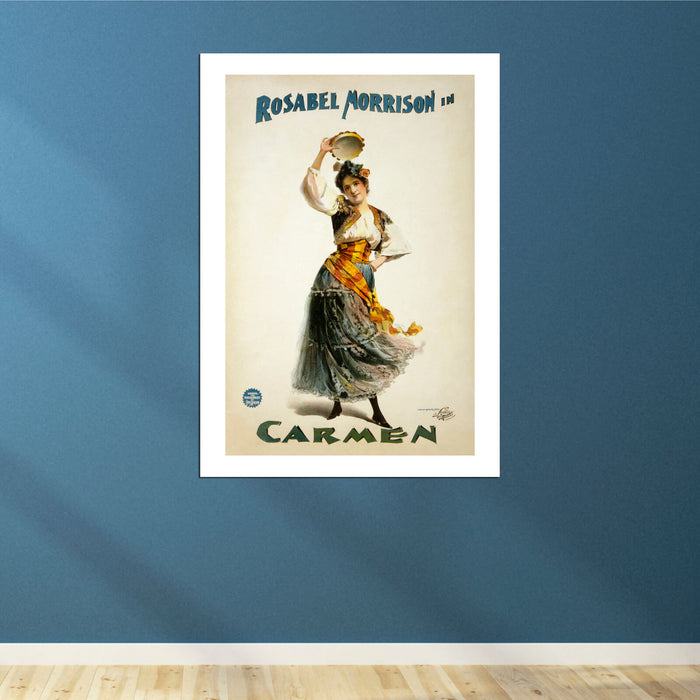Georges Bizet Rosabel Morrison Carmen Poster