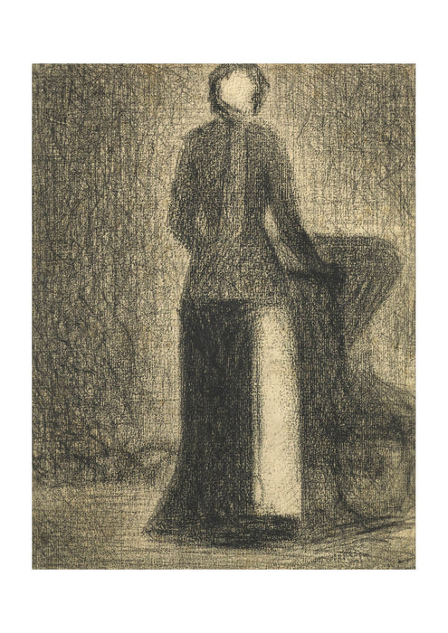 Georges Seurat - Nurse with a Child's Carriage