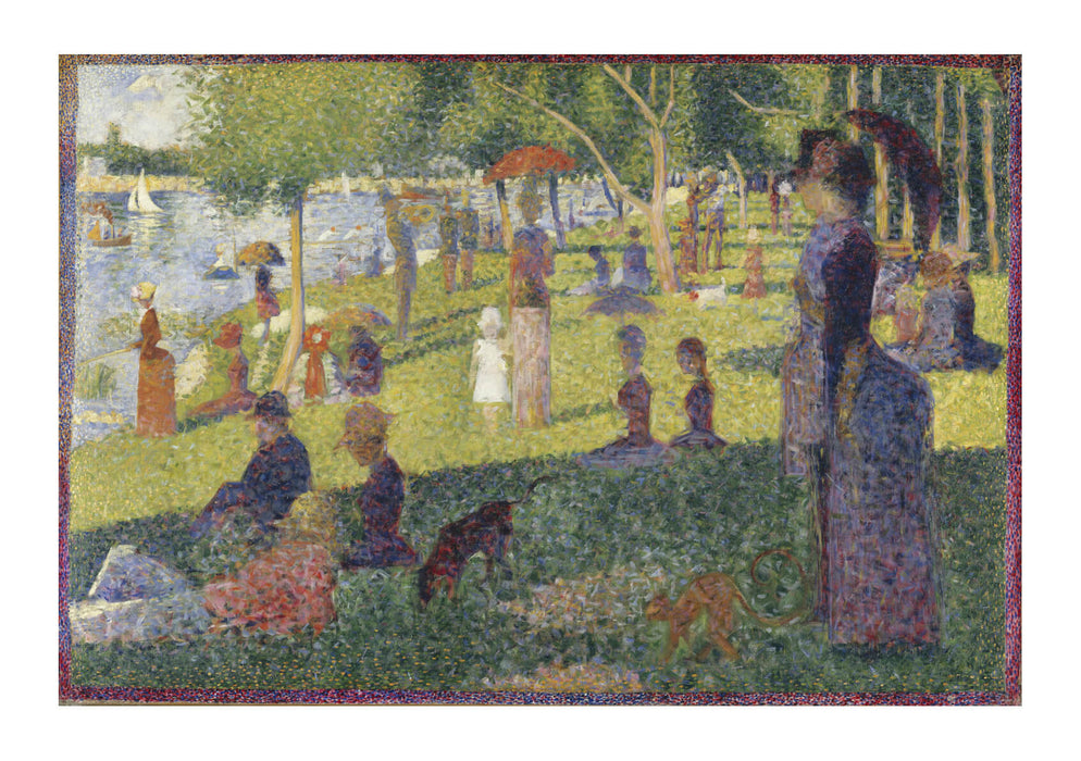 Georges Seurat - Picnic by the River
