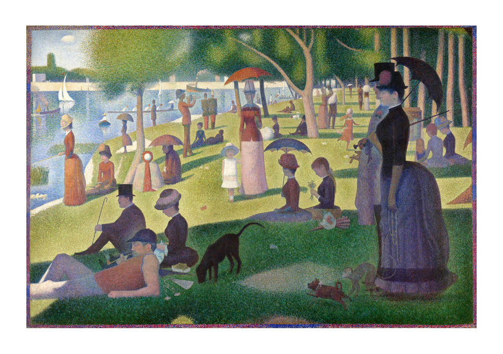 Georges Seurat - Sunday Afternoon on the Island of la Grande Jatte