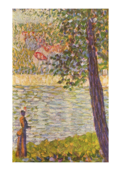 Georges Seurat - Tree and River