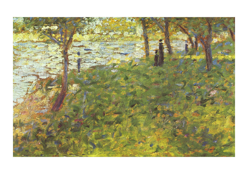 Georges Seurat - Trees and River