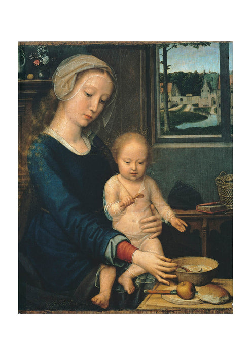 Gerard David - Madonna And Child With The Milk Soup