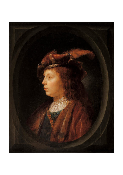 Gerrit Dou - Head Of A Youth