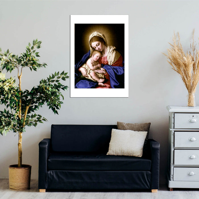 Giovanni Battista Salvi Madonna and child