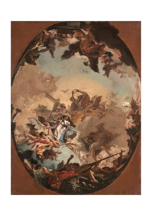 Giovanni Battista Tiepolo - The Coronation Of The Virgin