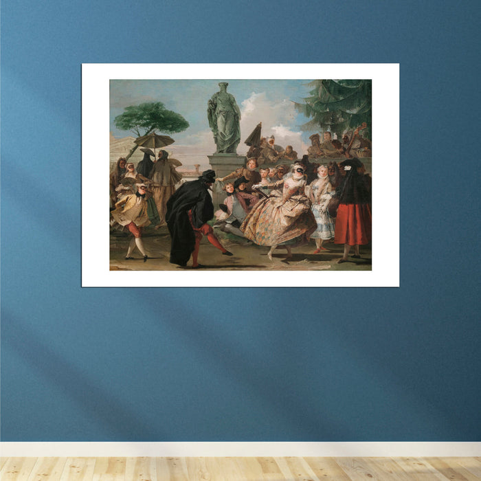 Giovanni Domenico Tiepolo - The Minuet