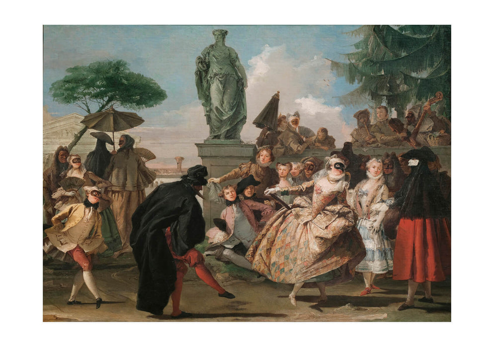 Giovanni Domenico Tiepolo - The Minuet