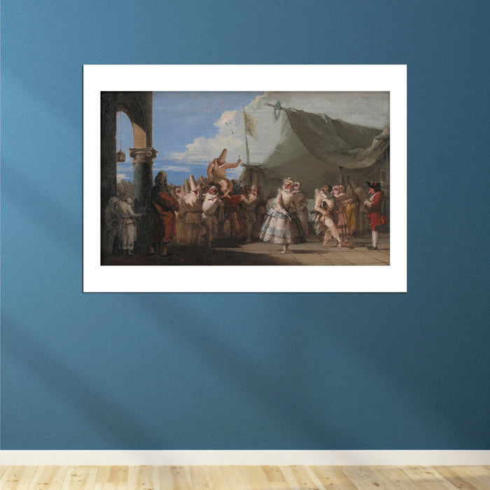 Giovanni Domenico Tiepolo - The Triumph Of Pulcinella