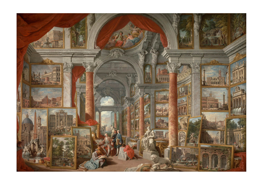 Giovanni Paolo Pannini - Views Of Modern Rome