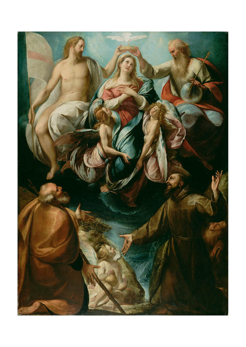 Giulio Cesare Procaccini - Coronation Of Virgin