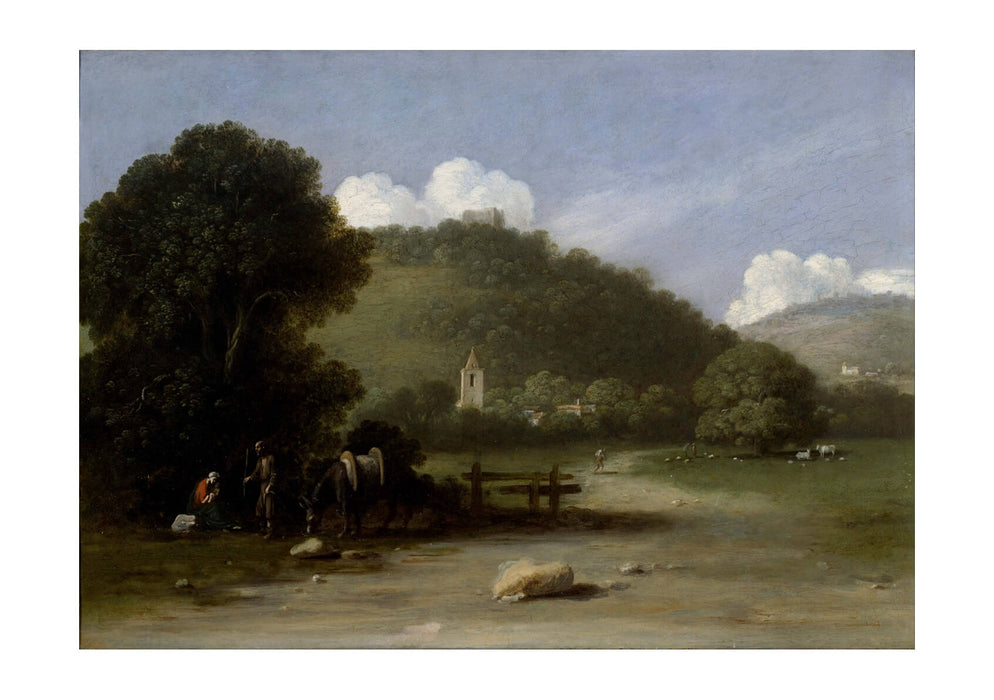 Goffredo Wals - Landscape With Rest On Flight Into Egypt