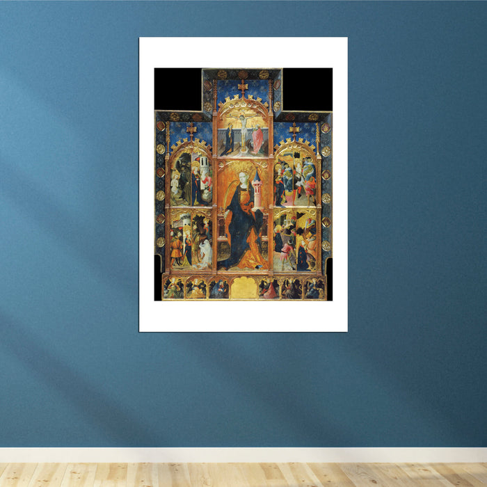 Gonçal Peris Sarrià - Altarpiece Of Saint Barbara