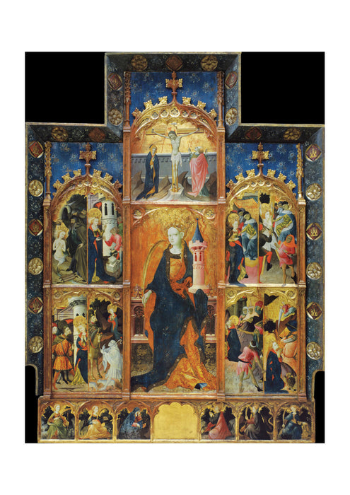 Gonçal Peris Sarrià - Altarpiece Of Saint Barbara