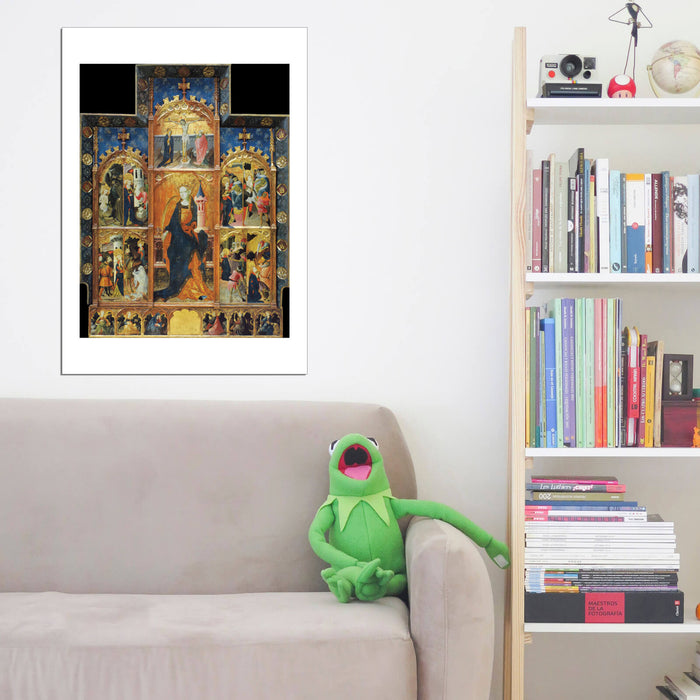 Gonçal Peris Sarrià - Altarpiece Of Saint Barbara