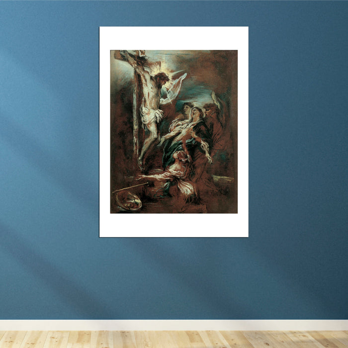 Grechetto Giovanni Benedetto Castiglione - Crucifixion