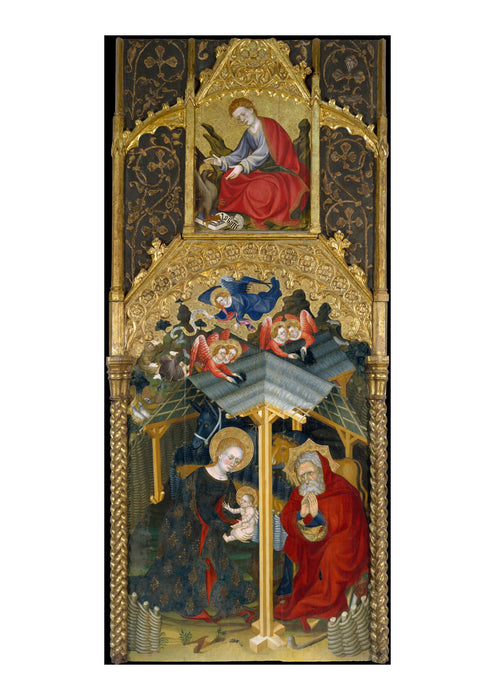 Guerau Gener - Nativity And Saint John The Evangelist