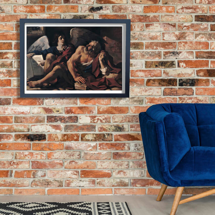 Guercino - Saint Matthew and the Angel