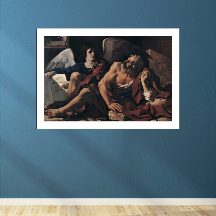 Guercino - Saint Matthew and the Angel