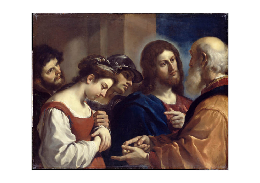 Guercino - The Woman Taken In Adultery