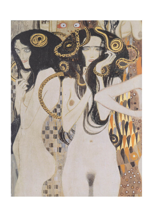 Gustav Klimt - Die Gorgonen