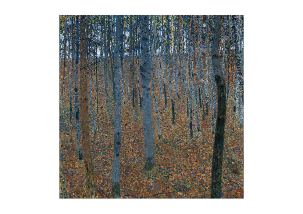 Gustav Klimt - Forest of Beech Trees 1903