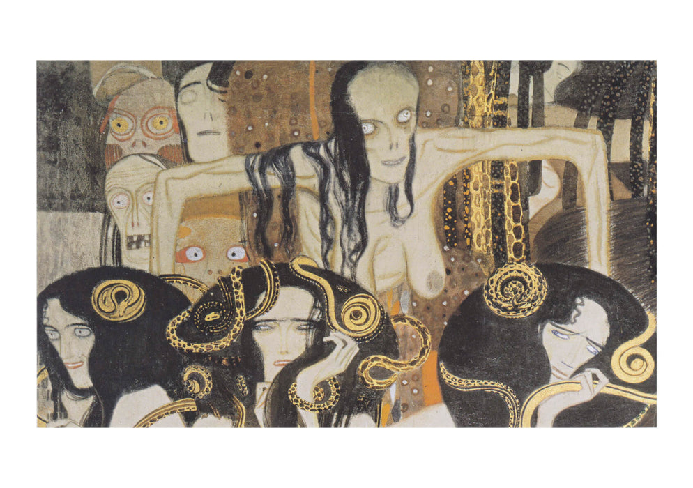 Gustav Klimt - Gorgonen